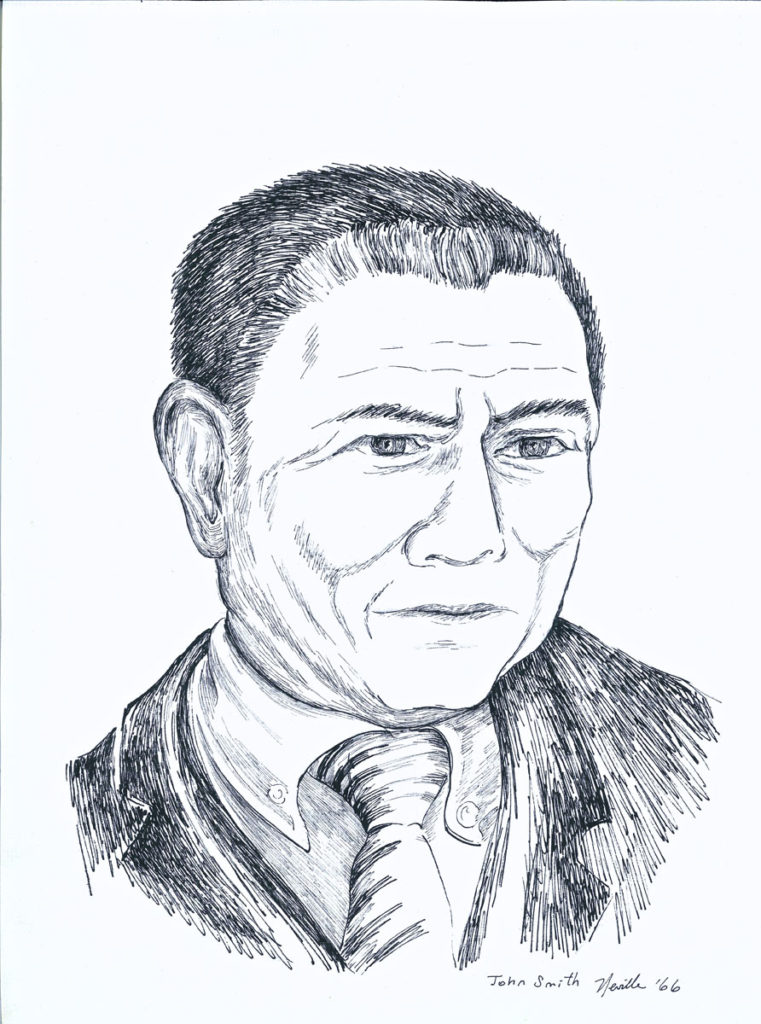 drawing: Dr. John Smith portrait