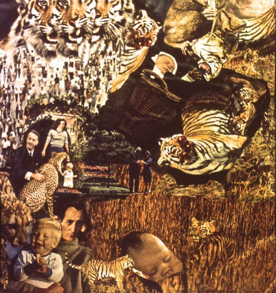 photomontage: Tiger in the End, Eats All